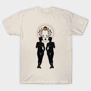 Astro Celestial Two Stand Up Feminine T-Shirt